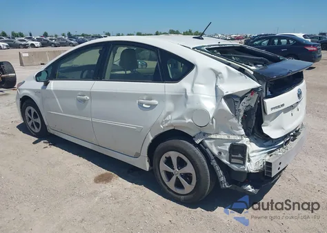 2015 Toyota Prius Four from USA, damaged, VIN JTDKN3DU4F0455015